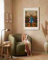 Her Asymmetries framed in a tender room thumbnail