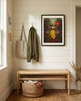 She Came From the Wilderness framed in a relaxed room thumbnail