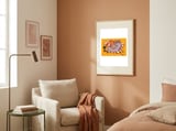Relaxing Beach Cat framed in a tender room thumbnail