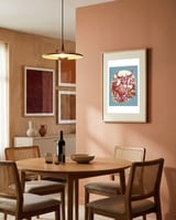 Elegant Forest Stag framed in a intimate room thumbnail