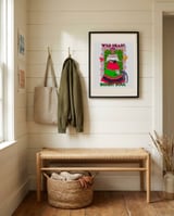 Wild Heart Bright Soul framed in a relaxed room thumbnail