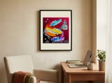 Retro Disco Space Girls framed in a focused room thumbnail