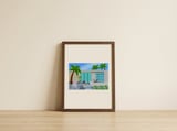 Chic Midcentury Pets — framed, leaning against the wall thumbnail