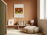 Playful Mid-Century Pets framed in a gentle room thumbnail