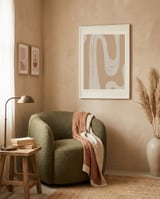 Organic Flowing Lines framed in a tender room thumbnail