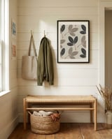 Modern Botanical Leaves framed in a relaxed room thumbnail