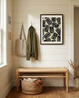Classic Dominoes Pattern framed in a relaxed room thumbnail