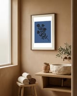 Minimalist Floral Branch framed in a serene room thumbnail