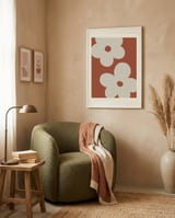 Boho Floral Simplicity framed in a tender room thumbnail