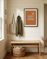 Cozy Home Comfort framed in a relaxed room thumbnail