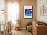 Blue Dream Bear framed in a tender room thumbnail