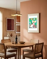 One Little Tiger framed in a intimate room thumbnail