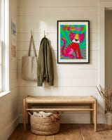 One Little Tiger framed in a relaxed room thumbnail