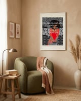 Empowering Afro Woman framed in a tender room thumbnail