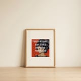 Resilient Woman Moving Forward — framed, leaning against the wall thumbnail