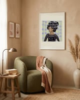 Perfectly Imperfect Woman framed in a tender room thumbnail