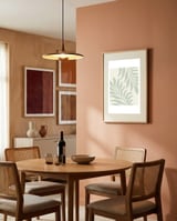 Flowing Sage Leaves framed in a intimate room thumbnail