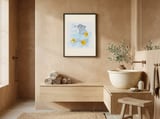 Elephant Bubble Bath framed in a serene room thumbnail