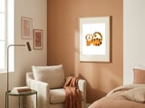 Friendly Cartoon Tiger framed in a tender room thumbnail