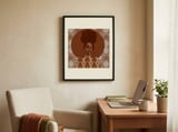 Confident Afro Woman framed in a focused room thumbnail