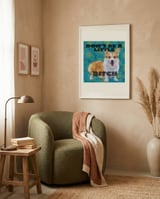 Sassy Corgi Bitch framed in a tender room thumbnail
