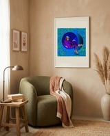 Vibrant Mod Fashion framed in a tender room thumbnail