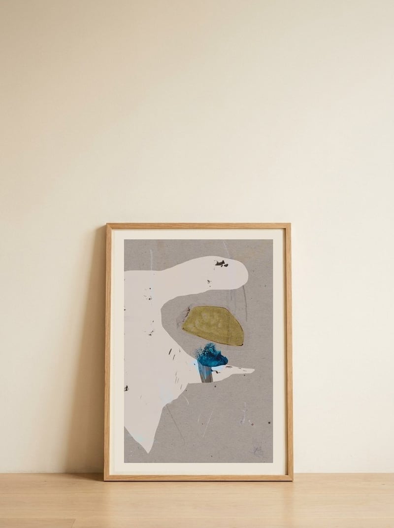 Torra Land — framed, leaning against the wall