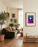 Pandas and Bloom framed in a grounding room thumbnail