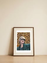 Bold Fashion Leopard Chic — framed, leaning against the wall thumbnail