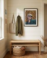 Bold Fashion Leopard Chic framed in a relaxed room thumbnail