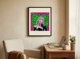 Neon Leopard Pink Hair framed in a focused room thumbnail