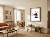 Retro Woman Red Hat framed in a grounding room thumbnail