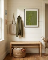 Green Botanical Branches framed in a relaxed room thumbnail