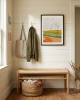 Abstract Landscape Lines framed in a relaxed room thumbnail