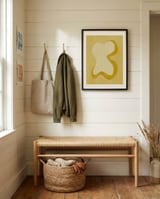 Golden Organic Flow framed in a relaxed room thumbnail