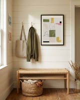 Abstract Color Blocks framed in a relaxed room thumbnail