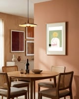 Abstract Line Face framed in a intimate room thumbnail