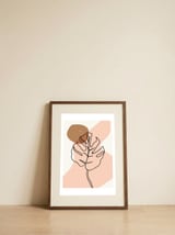 Abstract composition 22 — framed, leaning against the wall thumbnail