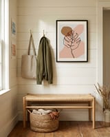 Abstract composition 22 framed in a relaxed room thumbnail