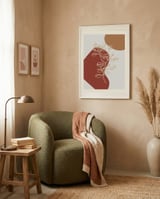 Abstract composition 19 framed in a tender room thumbnail