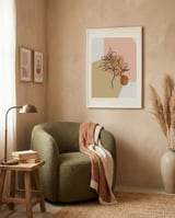 Abstract composition 14 framed in a tender room thumbnail