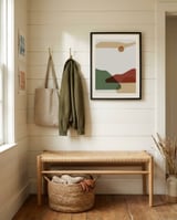 Abstract composition 13 framed in a relaxed room thumbnail