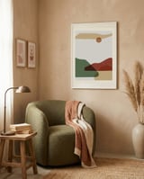 Abstract composition 13 framed in a tender room thumbnail