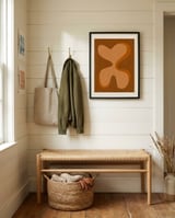 Organic Abstract Shape framed in a relaxed room thumbnail