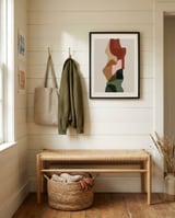 Abstract composition 12 framed in a relaxed room thumbnail