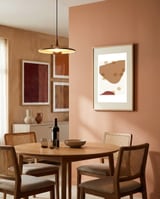 Abstract composition 11 framed in a intimate room thumbnail