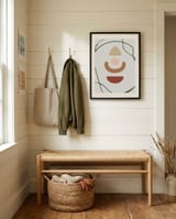 Abstract composition 10 framed in a relaxed room thumbnail