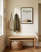 Abstract composition 9 framed in a relaxed room thumbnail
