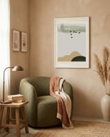 Abstract composition 9 framed in a tender room thumbnail