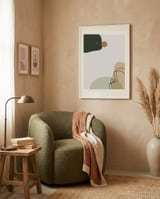 Abstract composition 8 framed in a tender room thumbnail